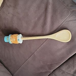 Wooden Spoon with Pilgrim Head